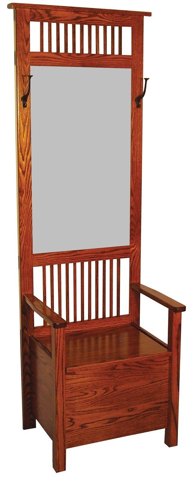 Wayside Custom Furniture Hall Seats FS1050 24" Mission Hall Seat